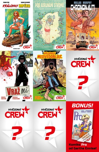 Hvězdná CREW předplatné čísel 1-8 (+ BONUS)