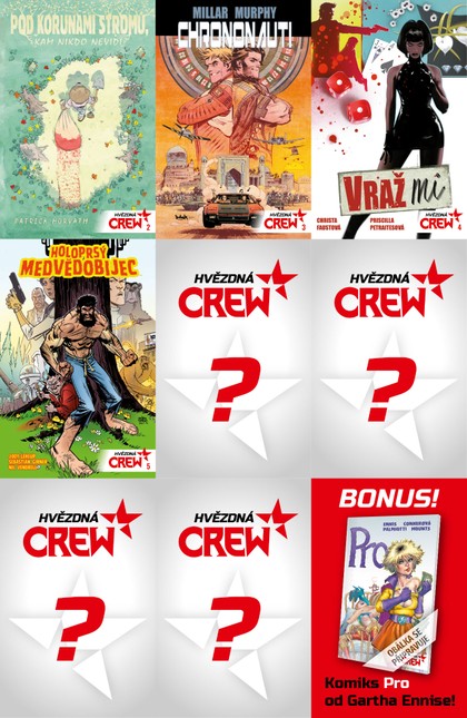 Hvězdná CREW předplatné čísel 2-9 (+ BONUS)
