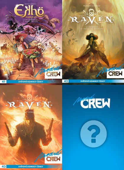 Modrá CREW předplatné čísel 41-44