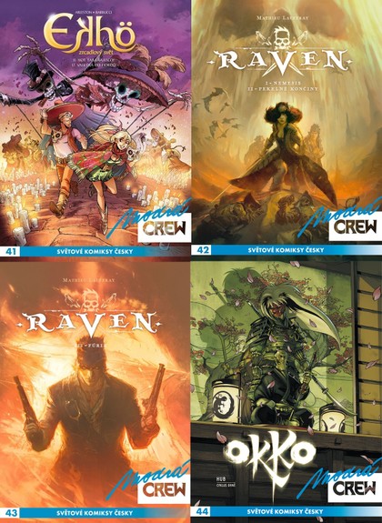 Modrá CREW předplatné čísel 41-44