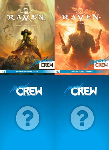 Modrá CREW předplatné čísel 42-45