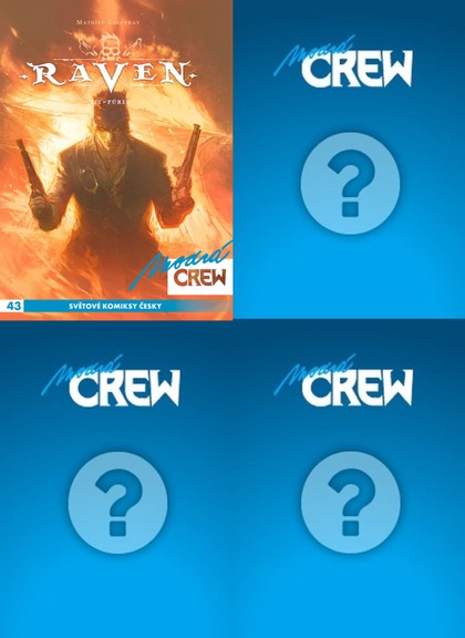 Modrá CREW předplatné čísel 43-46