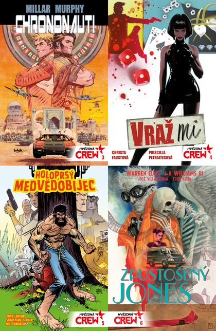 Hvězdná CREW předplatné čísel 3-6
