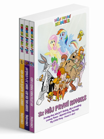 Speciální balíček: 3x Můj první komiks (Looney Tunes, Scooby-Doo, My Little Pony)