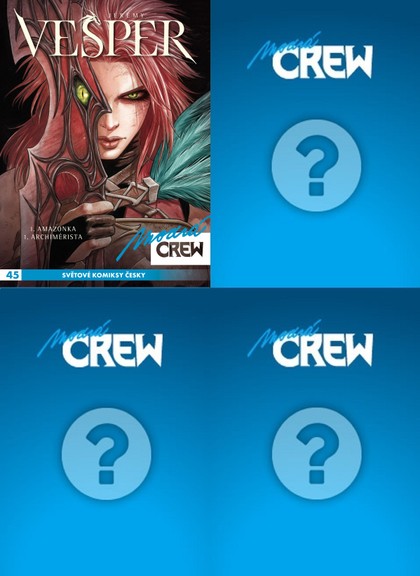 Modrá CREW předplatné čísel 45-48