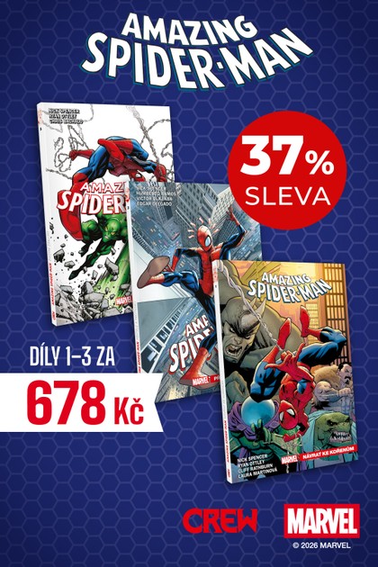 Speciální balíček: První tři díly komiksové série Amazing Spider-Man!